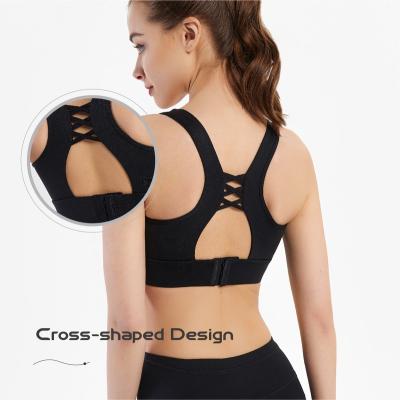 China 2022 Hot Sale Breathable Overall Yoga Bra Tops Sweat Absorbent Women's Sports Breathable Sports Bras for sale