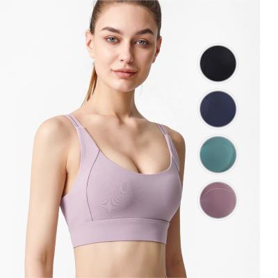 China High Quality Wholesale Hot Breathable Yoga Bra Top Selling Fitness Sportswear Women's Sports Bra for sale