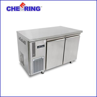 China Commercial Single-temperature Restaurant Kitchen Under Counter Fridge Vegetable Fruit Cake Display Freezer for sale