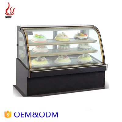 China Single-temperature 3-Layer Cake Display Display Cake Showcase Refrigerator Automatic Defrost Marble R134a for sale