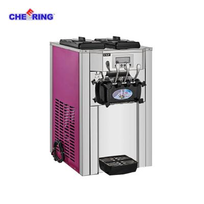 China Countertop Commercial Frozen Yogurt Snack Factory Table Soft Ice Cream Machine for sale