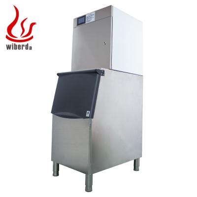 China With Lock Door High Quality Ice Cube Making Machine Price Power Automatic Ice Cube Machine Sales Video for sale