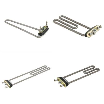 China Hotel Manufacturer Wholesale Stainless Steel Tubular Heating Element For Washing Machine Heating Element Heater With Flange for sale