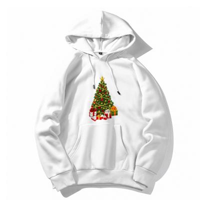 China Christmas Party 3d Logo Sports Happy Hoodie Casual Fashionable Popular Custom Merry Washable Multi Color Hoodies for sale