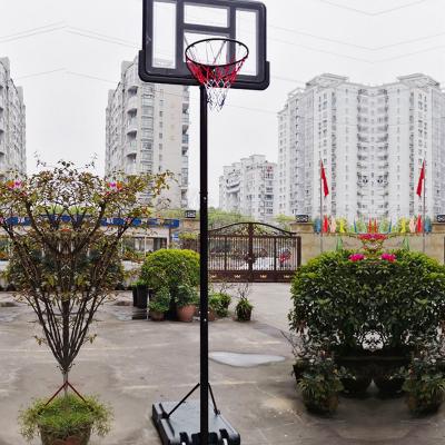 China Best Choice Fiberglass Products 10ft Adjustable Height Framed Outdoor Basketball Hoop Hoop for sale