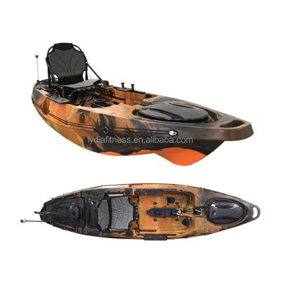 China With Water Sport Pedal Power System One Person Sit On Top Pedal Kayak Fishing Foot Single Screw New for sale