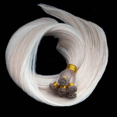 China Silky Straight Wave PureVirgin #B9.1-60A Great Current Hotting Selling Cuticle Aligned Hair Double One Doner Hand Drawn Tied Weft Extensions for sale