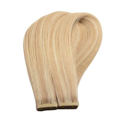 China Silky Straight Wave PureVirgin T#B9.1-60A Remy Virgin Human Hair All Color Natural European Hair Tape Available In Hair Extensions For Big Stock for sale