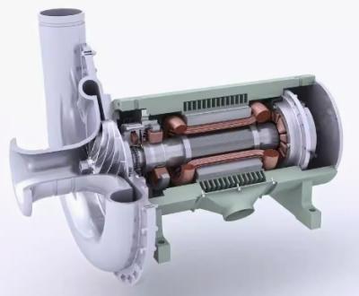 China Ultra High Vacuum Magnetic Levitation Turbine Pumps For Excellent Vacuum Performance At Very Low Pressure Levels for sale