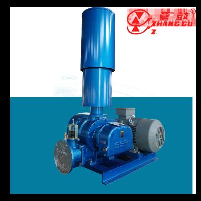 China Industrial Grade 50Hz Cast Iron Roots Vacuum Pump For Air / Gas Evacuation for sale