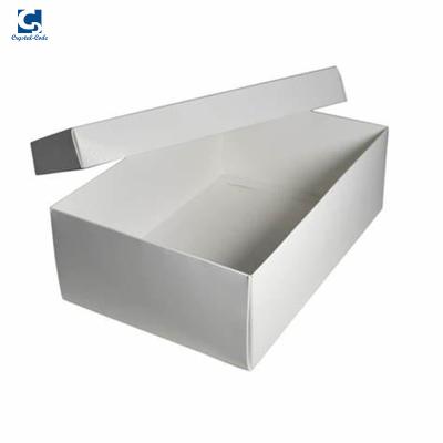 China Recycled Wood Paper Shoe Box Magnet Storage Materials Slide Women Acrylic Retail Custom Gold Tissue Transparent Gift for sale