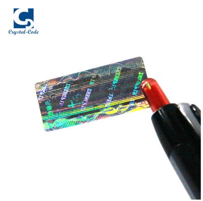 China Factory Price Hologram Custom Tamper Proof Sticker for sale