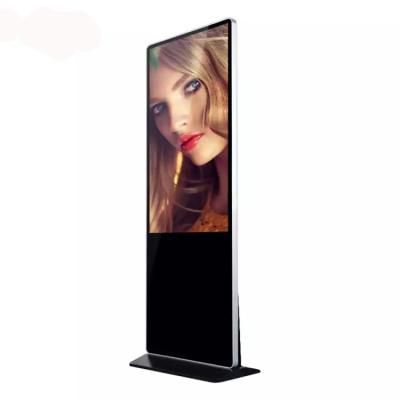 China 49/55 Inch Indoor Floor Standing Indoor Digital Sign Advertising Display Android WiFi Advertising Machine for sale