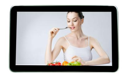 China 18.5 Inch Indoor Wall Mounted Kiosk for sale