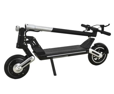 China New Arrival 10 Inch 500w Motor Long Range Off Road Unisex Powerful Foldable Electric Scooter Double Disc Brake For Adult for sale