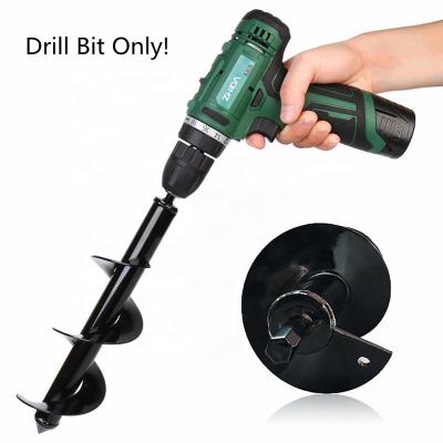 China Home Agriculture For Planting Quick Weeding Garden Tool Digger Hole Auger Drill Bit for sale