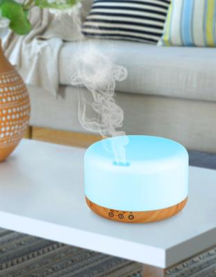 China Color Changing LED Light Cool Mist Humidifier for Bedroom, Top Fill Humidifiers with Essential Oil Diffuser for sale