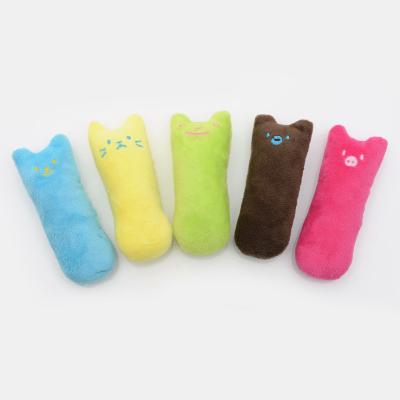 China Viable Hot Sale Pet Amazon Thumb Toy Bite Plush Toy Riddle Supplies for sale