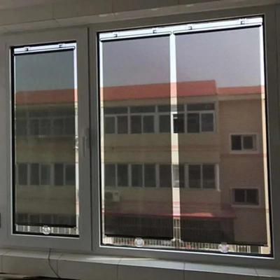 China Perspective Roller Shade for Window Suction Cup Sunshade Blackout Curtain Car Bedroom Kitchen Office Window Roller Curtains for sale