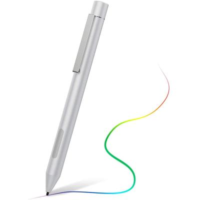 China Mobile Phone MoKo Stylus Pen, 024 Levels Pressure Points Tilt Sensitivity Digital Active Pencil, Silver for sale