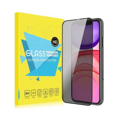 China ultra thin & MoKo 2019 Inch iPhone 11 / iPhone XR 6.1 Highly Sensitive Anti Spy Tempered Glass Screen Protector Film for sale