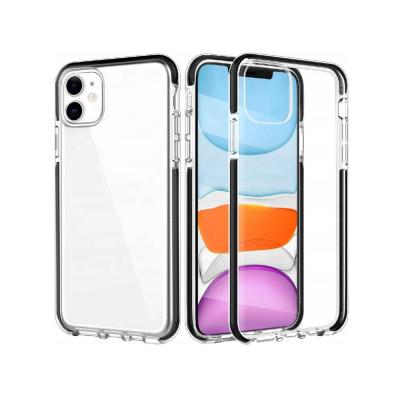 China Transparent Soft TPU Protective Case Back Cover Clear Transparent Band Phone Case For iPhone 11 6.1 Inch 2019 Case for sale