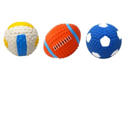 China Good Quality Promotional Wholesale Various High Dogs Latex Sports Voice Ball for sale