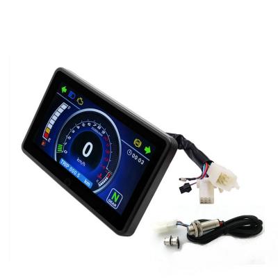 China Universal Replaceable Group Plastic Tachometer LCD Display Multifunctional 1,2,4 Cylinder Motorcycle Instrument Motorcycle for sale