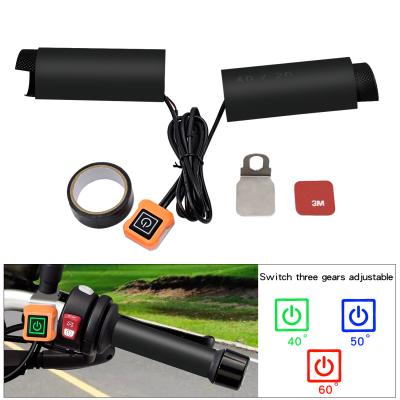 China Universal Motorcycle 12V Handle Grip No Heat Heating Cloth for sale