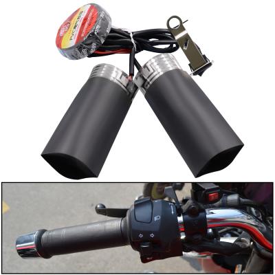 China Universal Grip Motorybike Motorcycle Hot Heat Heated Thermostatic Electric Grip Cover 12V Third Generation for sale