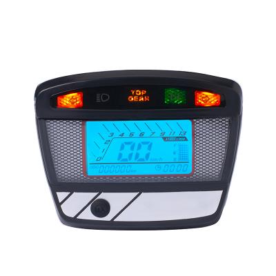 China Programmable Custom Gear Ratio 12V LCD Motorcycle Instrument Cluster Motorcycle Accessories for sale