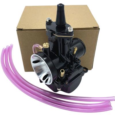 China Universal Motorcycle 30 KX80 Carburetor Aluminum Alloy PWK 28 Black for sale