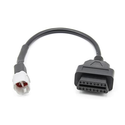 China Stable 4PIN to 16 PIN Plug Cable Diagnostic Cable Adapter For Harley Motorcycle for sale