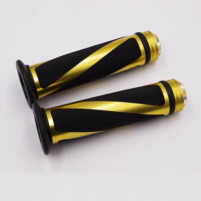 China Colorful Rubber Motorcycle Grip Modification Moped Throttle Plastic Handlebar Grips for sale