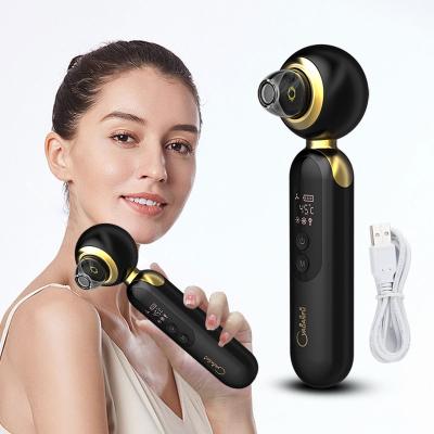 China Acne Treatment Machine Black Facial Head Remove Handheld Electronic Pore Extraction Blackhead Remover Deep Cleansing Vacuum Device With Camera for sale