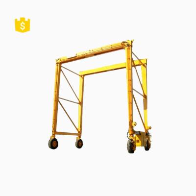 China OUCO Gantry Crane Container Speader Rail Crane Manufacturer for sale