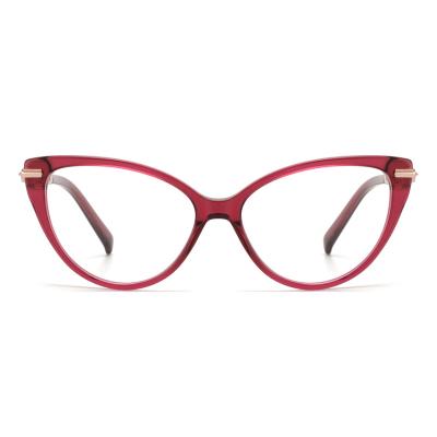 China New Fashion Comfortable Titanium Optical Frame High End Pure Titanium Optical Frames 1605 ACETATE for sale