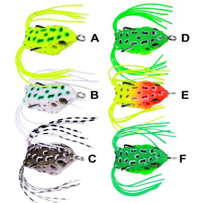 China OEM 4.45cm 5g China New Design Good Quality New Design Artificial Soft Lure Fishing Bait FR022 Frogs-19 for sale