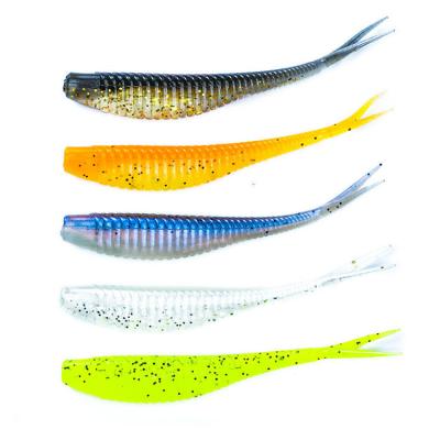 China 7CM Soft Shake 1.8g Shad Soft Swimbait Silicone Soft Lure Worm For Artificial Carp Bait Fish Bait Fishing Lures Soft-27 for sale