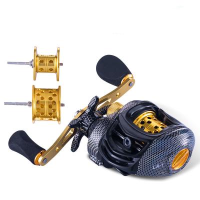 China LEFT HAND Reel Alloy Spinning Reel 6KG Drag Lure 7.2:1Saltwater Fishing Baitcasting Casting Reel for sale