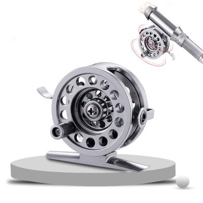 China LEH All Alloy 2.5# Mini Drag System Fly Fishing Aluminum 50M Sealed Reel for sale