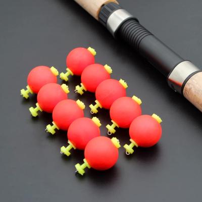 China EPS Fishing Bobbers Snap On Floats Unweighted Fishing Floats EVA Foam Push Button For Fishing Tackle Accessories for sale