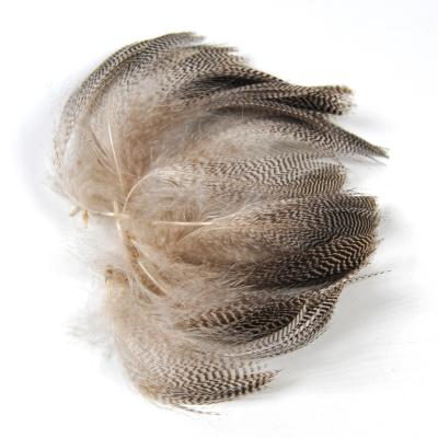 China [20PCS/Bag] Mallard Duck Flank Feathers Wild Goose Cozy Natural Barred Hair For Fly Wings Tail Flames Fly Tying Material for sale