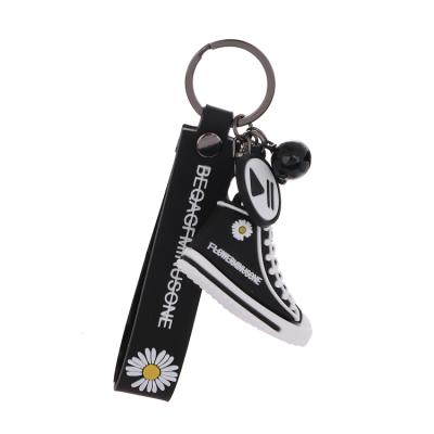 China Promotion Gift Factory Wholesale 3D Soft PVC Shoe Key Chain Charms, Rubber 3D Mini Sneaker Key Chain for sale