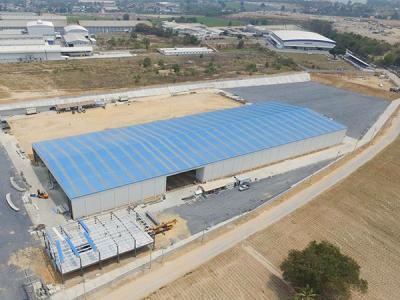 China Lichte staalconstructie Warehouse Gemakkelijk transport Snelle constructie Te koop