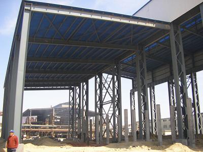 China Duurzaam zwaar staal constructie zwaar staal frame warehouse workshop Te koop