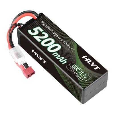 China High quality rechargeable Lipo battery 11.1V Li-ion 5200mah lithium polymer battery cell for electric car for sale