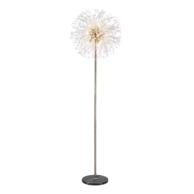 China Modern Modern Dandelion Sparkle Ball Floor Lamp, Living Room Decorative Lamp for sale