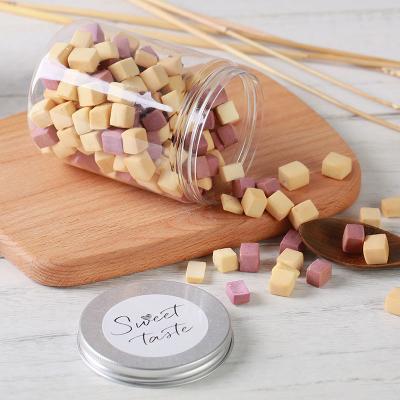 China Food Customized Multi Style Lids Portable Plastic Screw Top Lids PET Jar Candy Jars For Packaging Storaging Candies And Cookies for sale