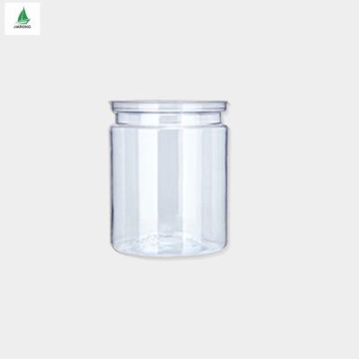 China Cereals PET Plastic Canisters Airtight Easy Open Lid Foil For Oil And Sauce for sale